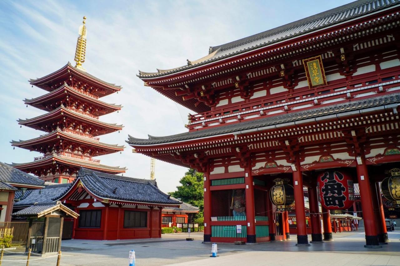 Saunaland Asakusa Tokio Exterior foto